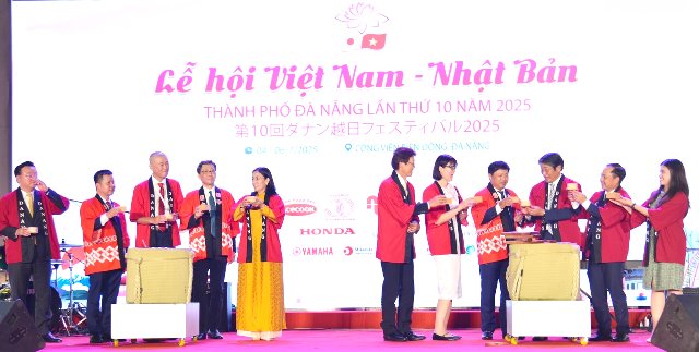 Đà Nẵng: Khai mạc Lễ hội Việt Nam - Nhật Bản lần thứ 10 năm 2025
