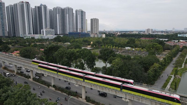 Từ ngày 1/8, tăng giá vé hai tuyến đường sắt đô thị Hà Nội