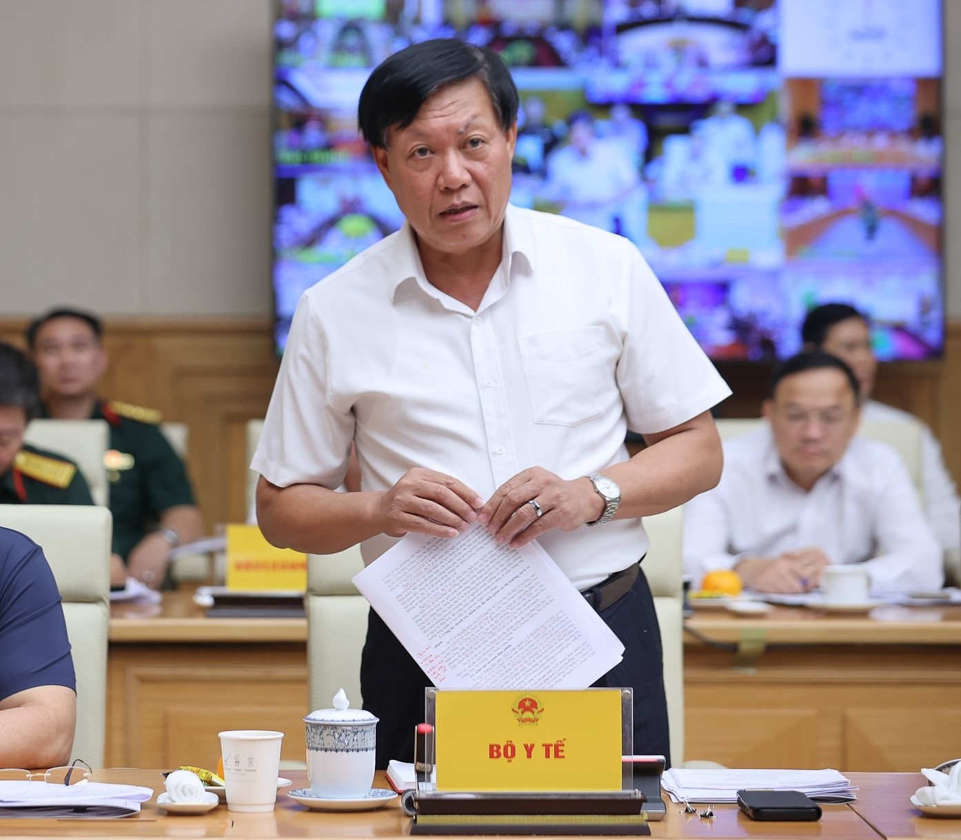 Thứ trưởng Bộ Y tế Đỗ Xuân Tuyên. Ảnh: VGP/Nhật Bắc