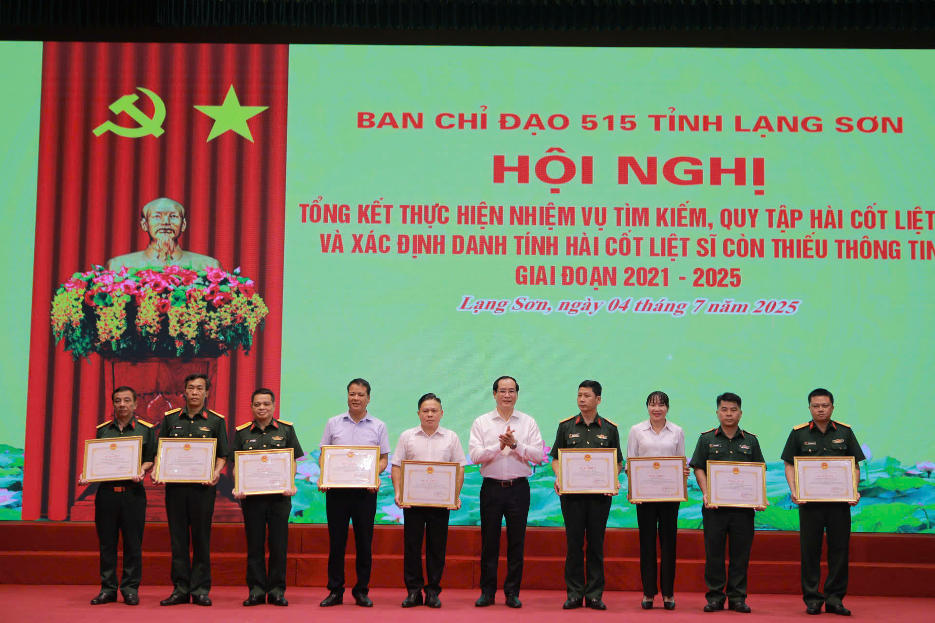 Lạng Sơn nỗ lực tìm kiếm, quy tập hài cốt liệt sĩ và xác định danh tính hài cốt liệt sĩ còn thiếu thông tin