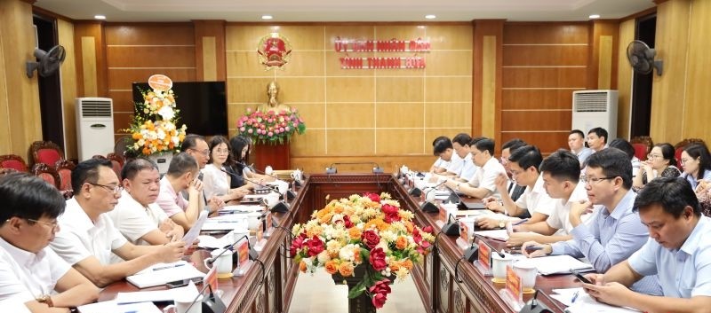 Đoàn công tác của Tổ chức World Vision International (WVI) Hoa Kỳ làm việc tại Thanh Hóa