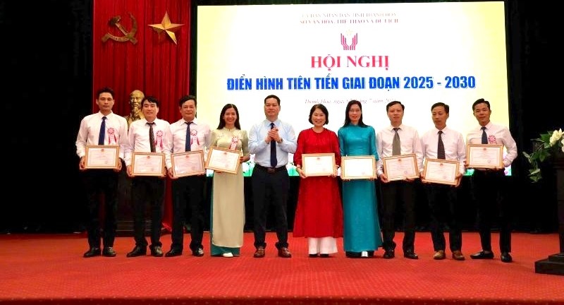 Sở VH,TT&DL Thanh Hóa tổ chức hội nghị điển hình tiên tiến giai đoạn 2025-2030