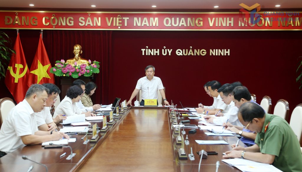 Ban Chỉ đạo Phòng, chống tham nhũng, lãng phí, tiêu cực tỉnh Quảng Ninh họp phiên thứ 13