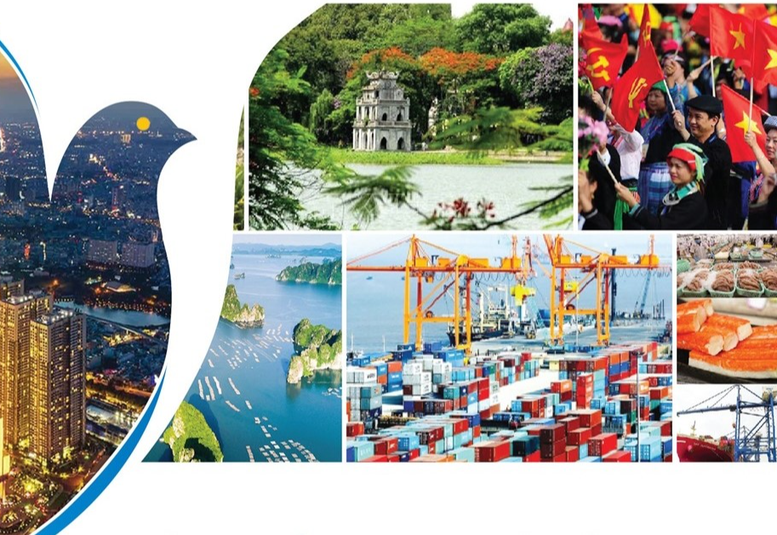 Triển lãm thành tựu Đất nước nhân dịp kỷ niệm 80 năm Ngày Quốc khánh từ ngày 28/8 - 5/9/2025 tại Trung tâm Triển lãm Quốc gia, Cổ Loa, Đông Anh, Hà Nội. Triển lãm thành tựu Đất nước nhân dịp kỷ niệm 80 năm Ngày Quốc khánh từ ngày 28/8 - 5/9/2025 tại Trung tâm Triển lãm Quốc gia, Cổ Loa, Đông Anh, Hà Nội.