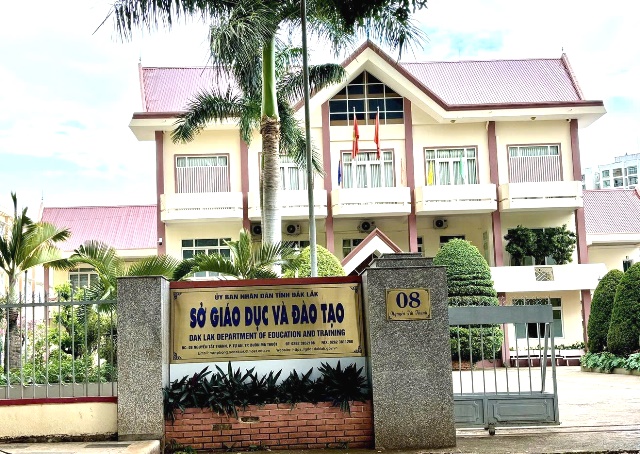 Đắk Lắk: Sở Giáo dục và Đào tạo giảm 6 phòng sau hợp nhất