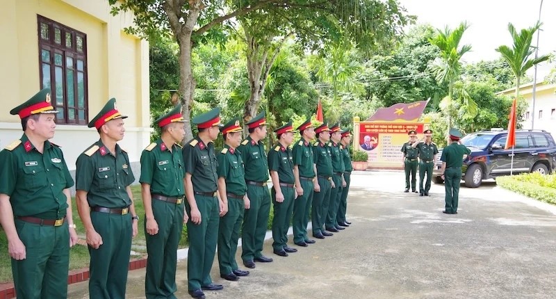 Tư lệnh Quân khu 4 kiểm tra các Ban Chỉ huy Phòng thủ khu vực tại Thanh Hóa