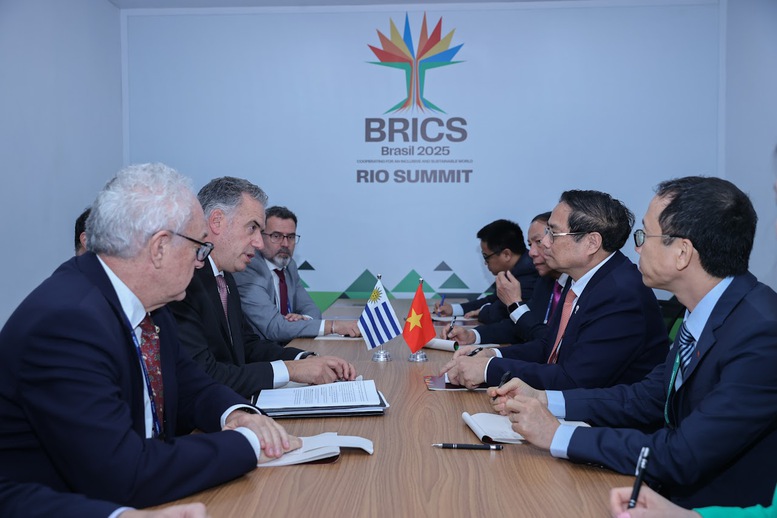 Thủ tướng Ch&iacute;nh phủ đề xuất hai b&ecirc;n sớm đ&agrave;m ph&aacute;n, k&yacute; kết Hiệp định khuyến kh&iacute;ch v&agrave; bảo hộ đầu tư - Ảnh: VGP/Nhật Bắc