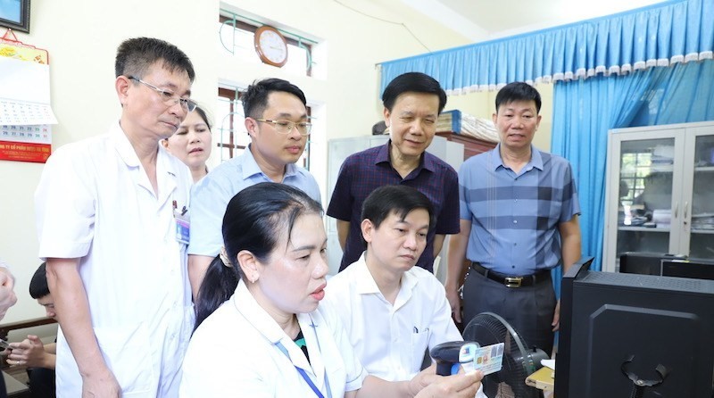 Đoàn công tác Sở Y tế Thanh Hóa kiểm tra, đánh giá tình hình hoạt động y tế cơ sở
