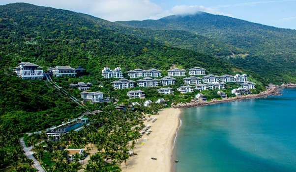 Khách sạn hạng sang InterContinental Danang Resort tại Sơn Trà, Đà Nẵng. Ảnh: Sun Group