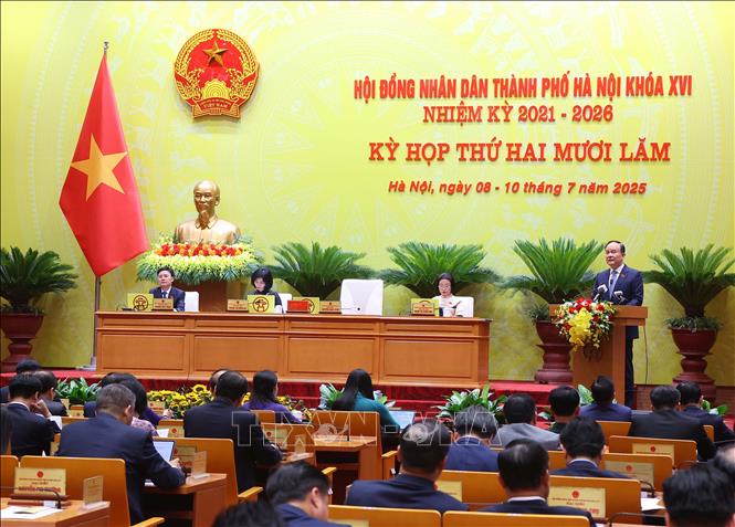 Quang cảnh Kỳ họp.