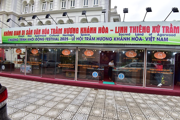 Không gian trưng bày Trầm Hương Khánh Hòa tại Bảo Tàng Khánh Hòa