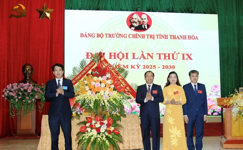Đảng bộ Trường Chính trị tỉnh Thanh Hóa tổ chức Đại hội Đảng bộ lần thứ IX, nhiệm kỳ 2025-2030