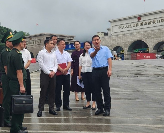 Lạng Sơn: Hội đàm với Văn phòng Cửa khẩu Khu tự trị dân tộc Choang Quảng Tây, Trung Quốc