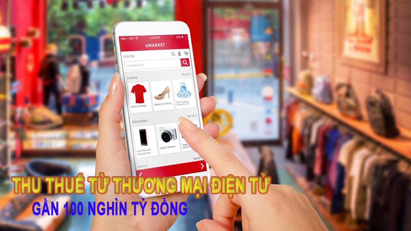 Thu thuế từ thương mại điện tử tăng 58% trong 6 tháng đầu năm 2025