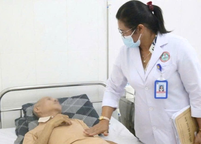 Bệnh nhân mắc bệnh Whitmore được điều trị tại Bệnh viện Đa khoa vùng Tây Nguyên