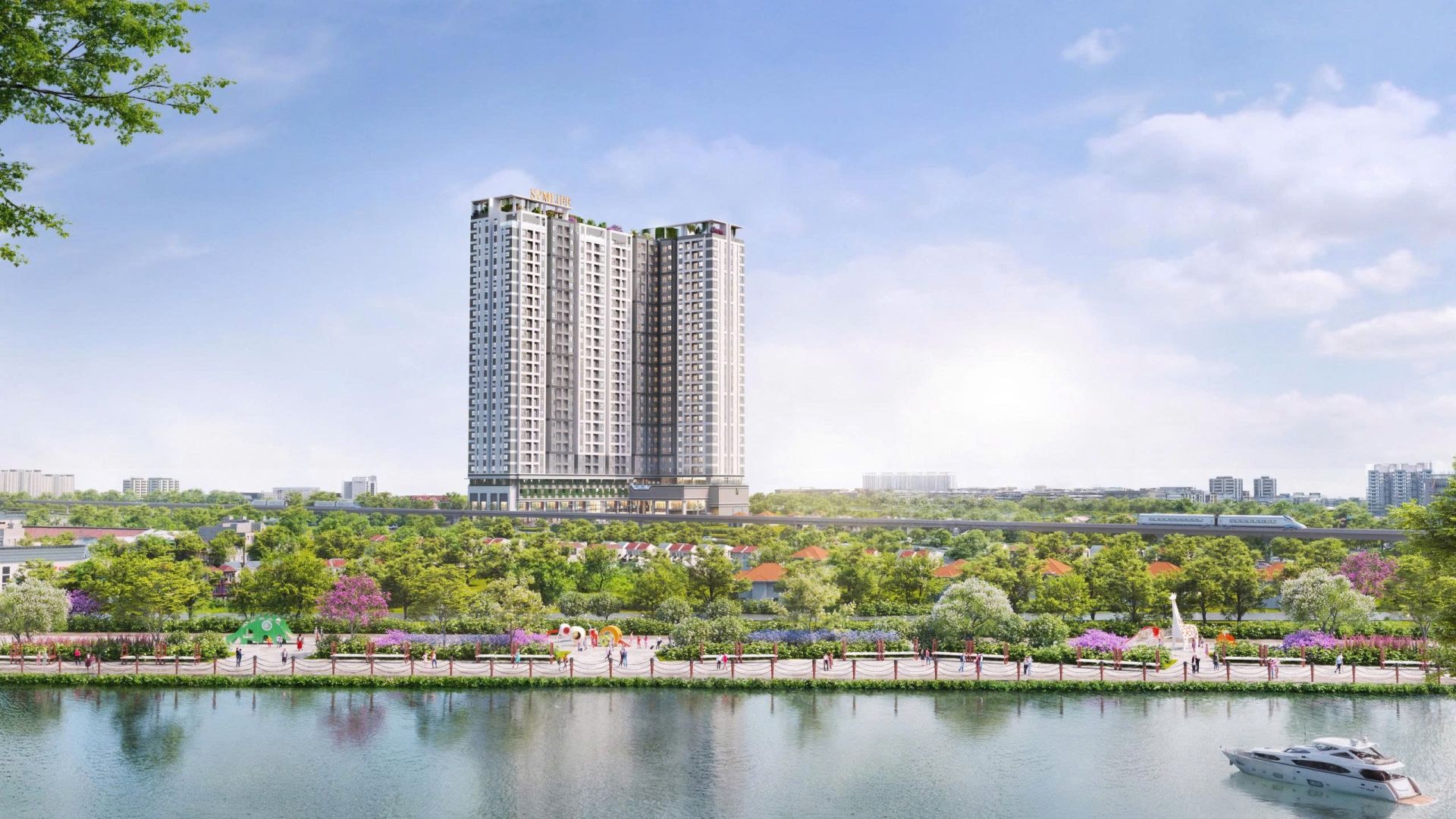 Symlife với địa thế 4 mặt view sông - ngay mặt tiền Quốc Lộ 13, trung tâm Đông Bắc TPHCM Symlife với địa thế 4 mặt view sông - ngay mặt tiền Quốc Lộ 13, trung tâm Đông Bắc TPHCM