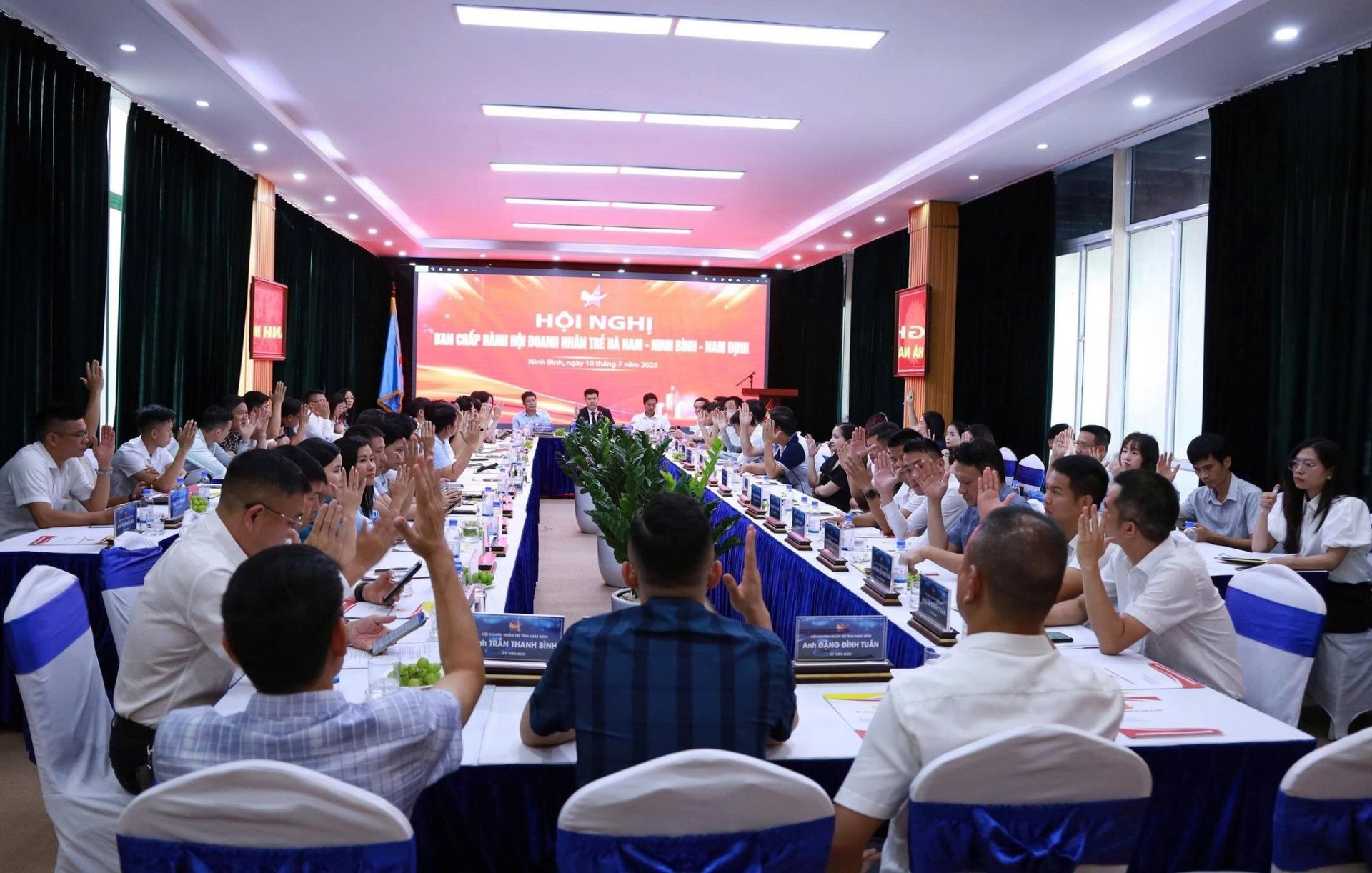 Hội nghị BCH Hội Doanh nhân trẻ Hà Nam – Ninh Bình – Nam Định: Thống nhất tổ chức sau sáp nhập