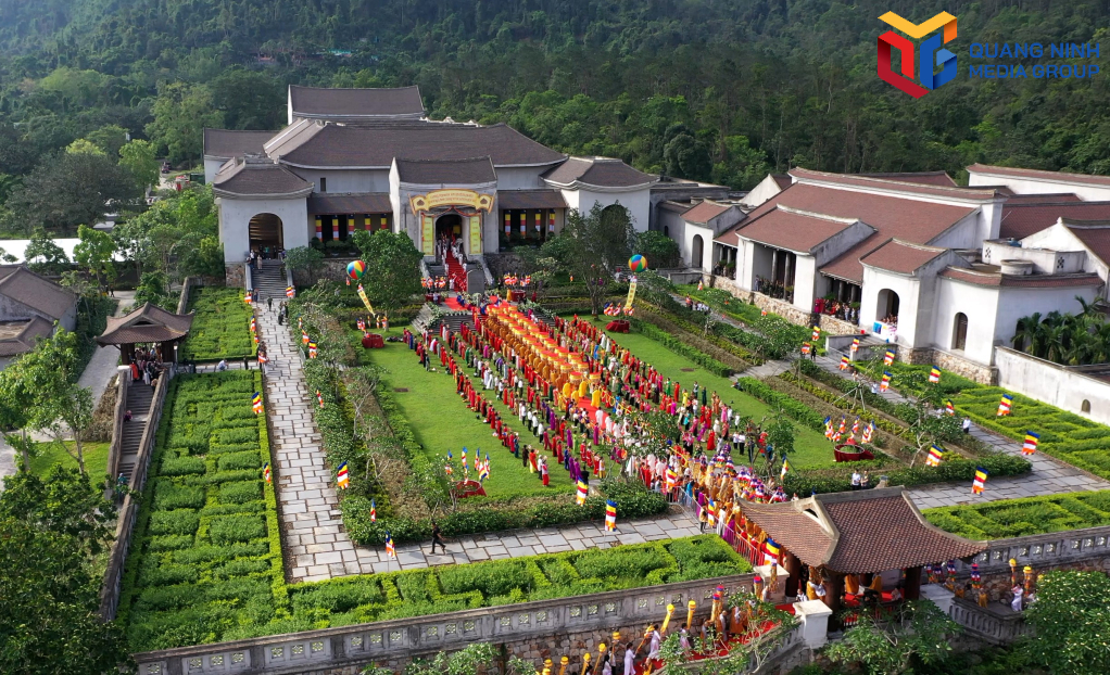 Yên Tử là địa điểm được lựa chọn để tổ chức các sự kiện Phật giáo trọng đại.