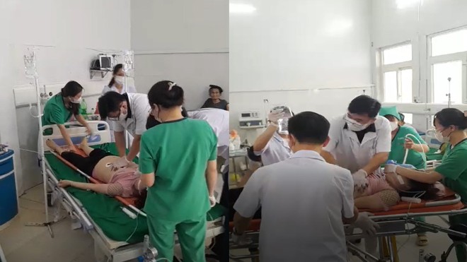 Các bác sĩ cấp cứu cho bệnh nhân tại Bệnh viện Đa khoa Medic Hải Tiến. Các bác sĩ cấp cứu cho bệnh nhân tại Bệnh viện Đa khoa Medic Hải Tiến.