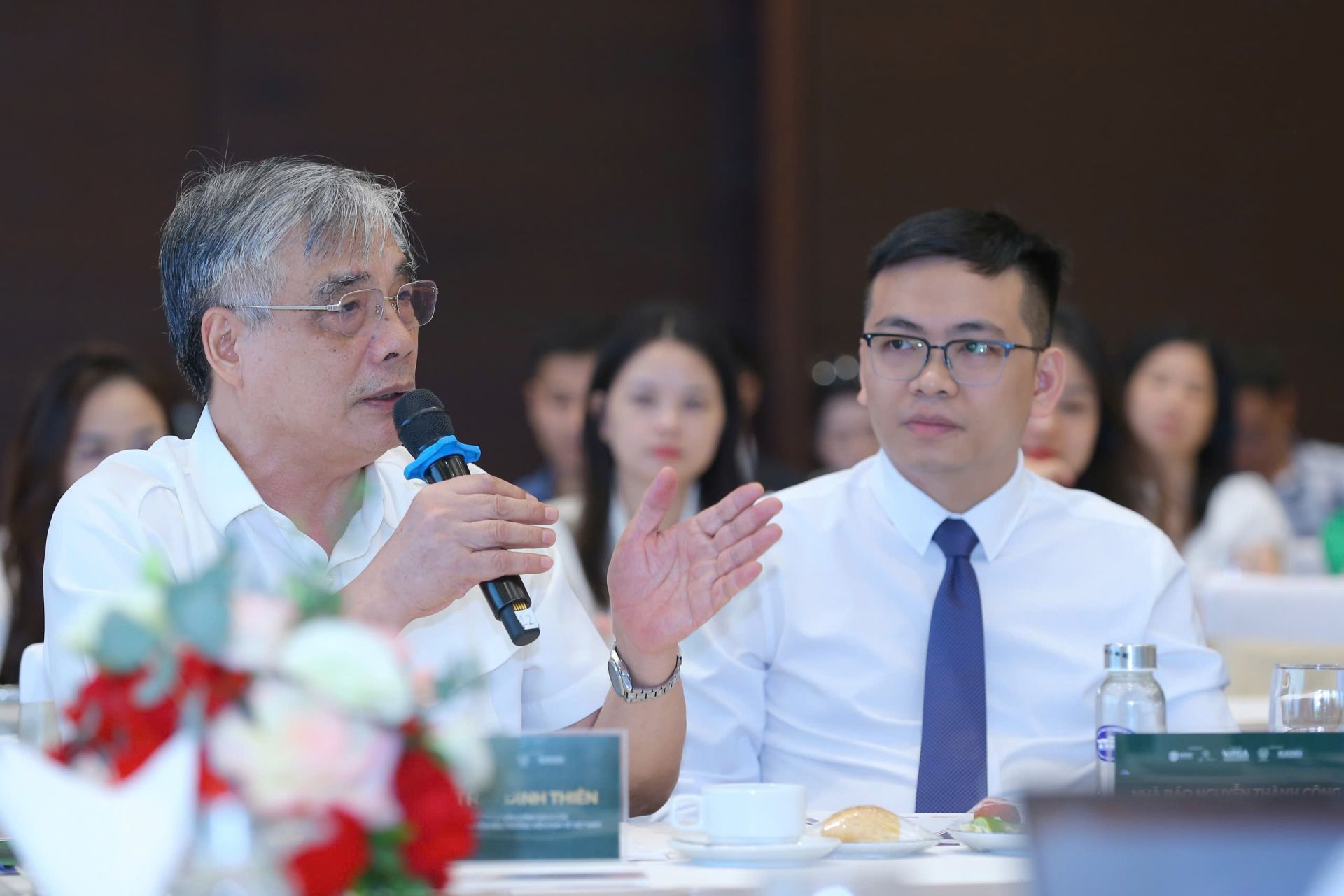 PGS.TS. Trần Đình Thiên phát biểu tại hội thảo