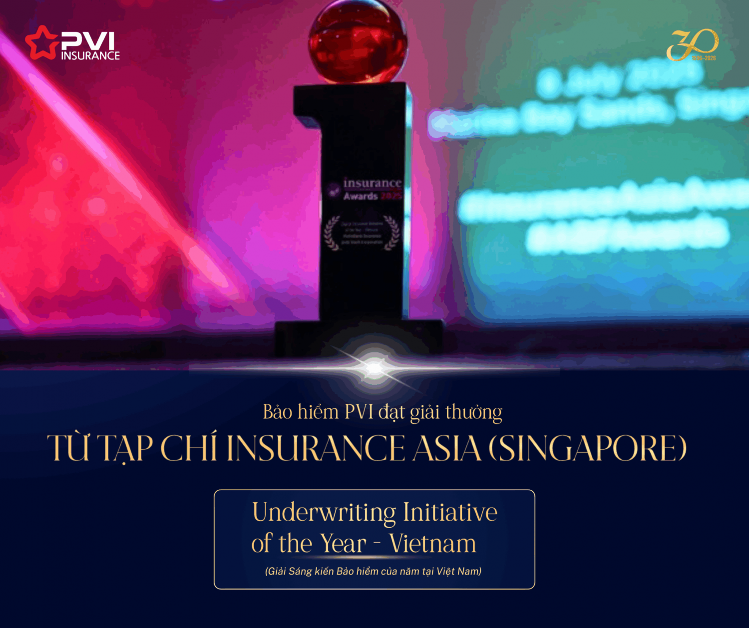 Bảo hiểm PVI chinh phục loạt giải thưởng quốc tế danh gi&aacute;