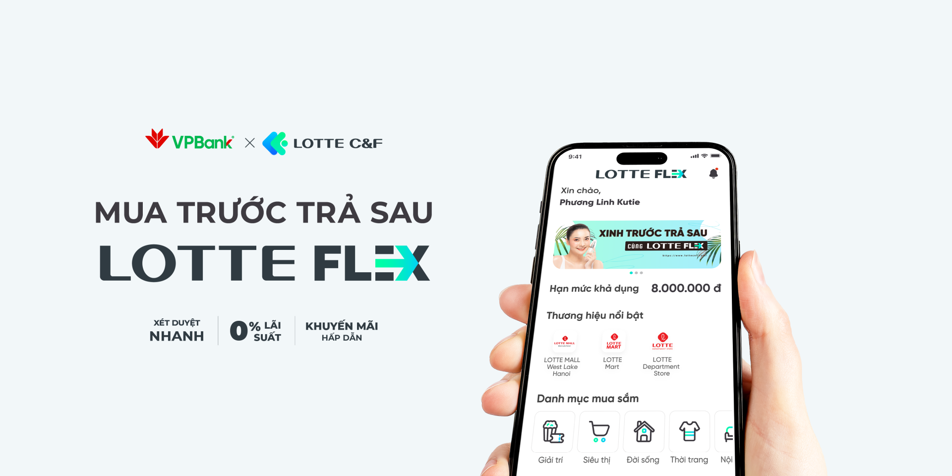 Vpbank và Lotte C&F nâng tầm quan hệ hợp tác, giới thiệu sản phẩm tài chính tiêu dùng