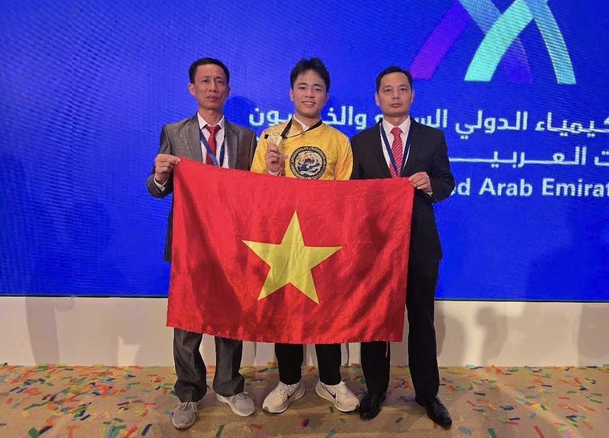 Học sinh Bắc Ninh đạt Huy chương Vàng Olympic Hóa học quốc tế năm 2025