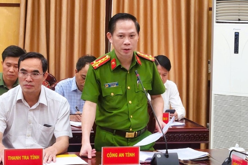 Đại tá Trịnh Văn Giang - Phó Giám đốc Công an tỉnh Thanh Hóa Đại tá Trịnh Văn Giang - Phó Giám đốc Công an tỉnh Thanh Hóa