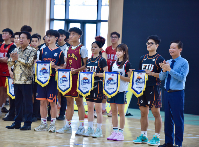 Khai mạc GMB League 2025: Kiến tạo sân chơi chuyên nghiệp cho học sinh, sinh viên đam mê bóng rổ