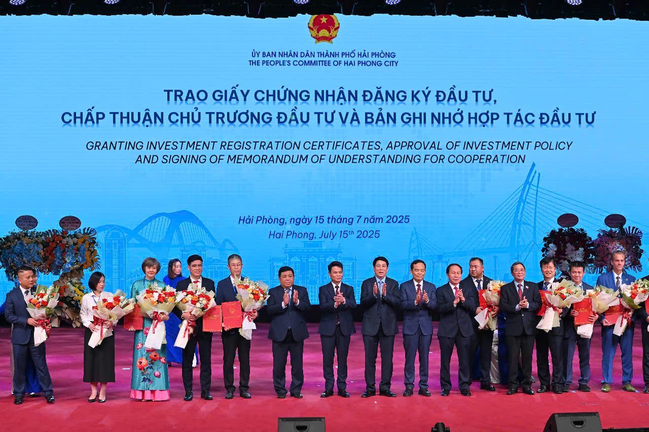 Chủ tịch nước Lương Cường dự Hội nghị Xúc tiến Đầu tư TP. Hải Phòng tại kỳ họp thứ 3 - 2025 Hội đồng tư vấn kinh doanh APEC