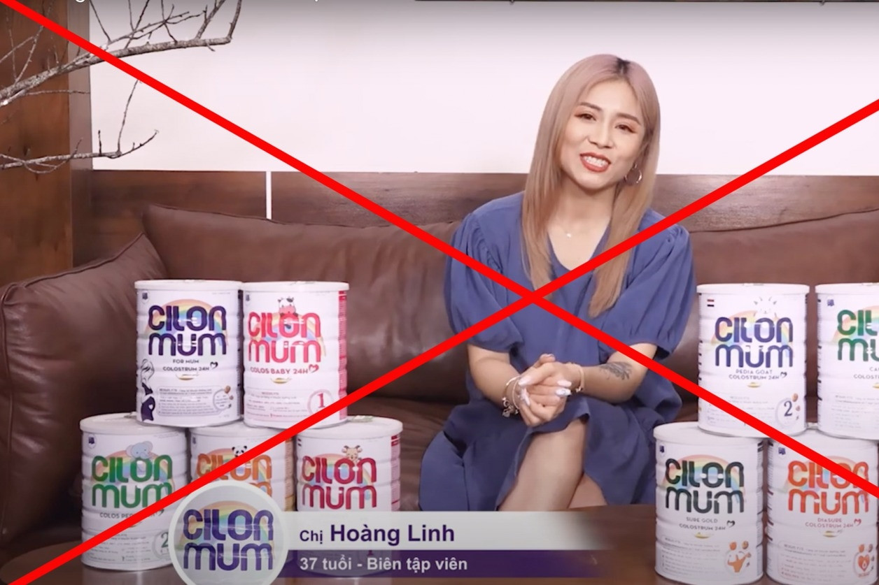 Vi phạm về quảng cáo, MC Hoàng Linh bị xử phạt