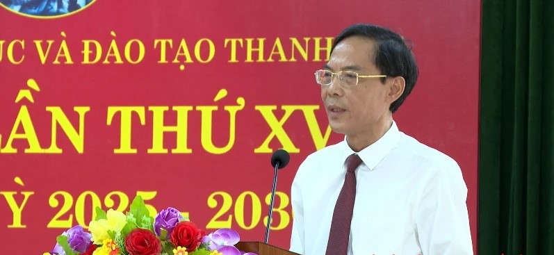 Đầu Thanh Tùng, Tỉnh ủy viên, Ủy viên Ban Thường vụ Đảng ủy UBND, Phó Chủ tịch UBND tỉnh phát biểu chỉ đạo tại Đại hội.