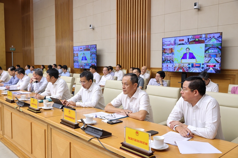 Các đại biểu dự hội nghị - Ảnh: VGP/Nhật Bắc Các đại biểu dự hội nghị - Ảnh: VGP/Nhật Bắc