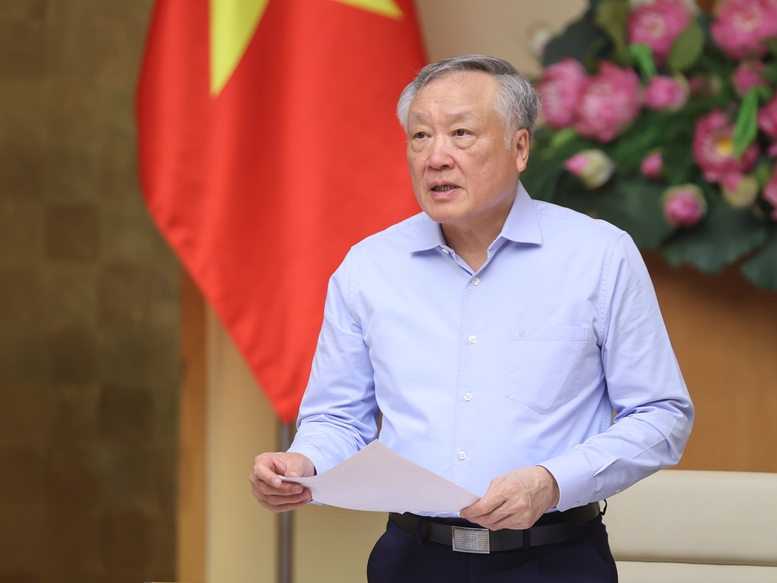 Phó Thủ tướng Thường trực Chính phủ Nguyễn Hòa Bình phát biểu tại hội nghị - Ảnh: VGP/Nhật Bắc Phó Thủ tướng Thường trực Chính phủ Nguyễn Hòa Bình phát biểu tại hội nghị - Ảnh: VGP/Nhật Bắc