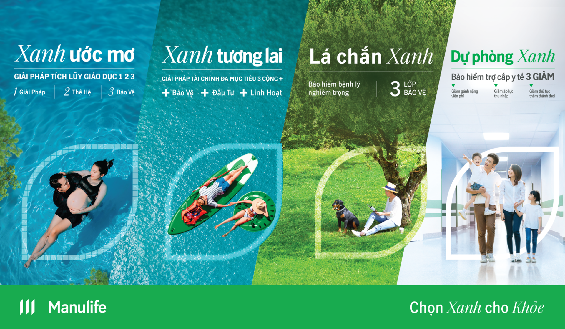 Manulife ra mắt “Bộ tứ giải pháp Xanh” – Đồng hành vì sức khỏe và tài chính bền vững