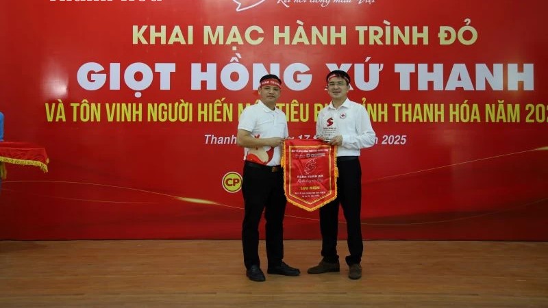 Khai mạc “Hành trình đỏ” năm 2025 tại Thanh Hóa