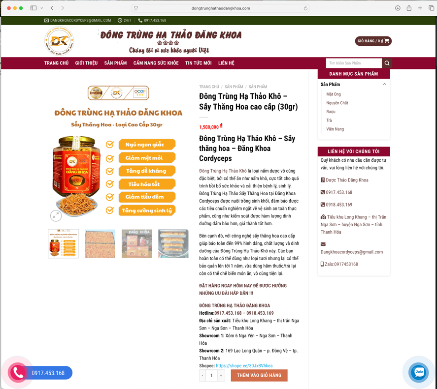 Hình ảnh về Website vi phạm được Đội quản lý thị trường số 10 phát hiện xử phạt Hình ảnh về Website vi phạm được Đội quản lý thị trường số 10 phát hiện xử phạt