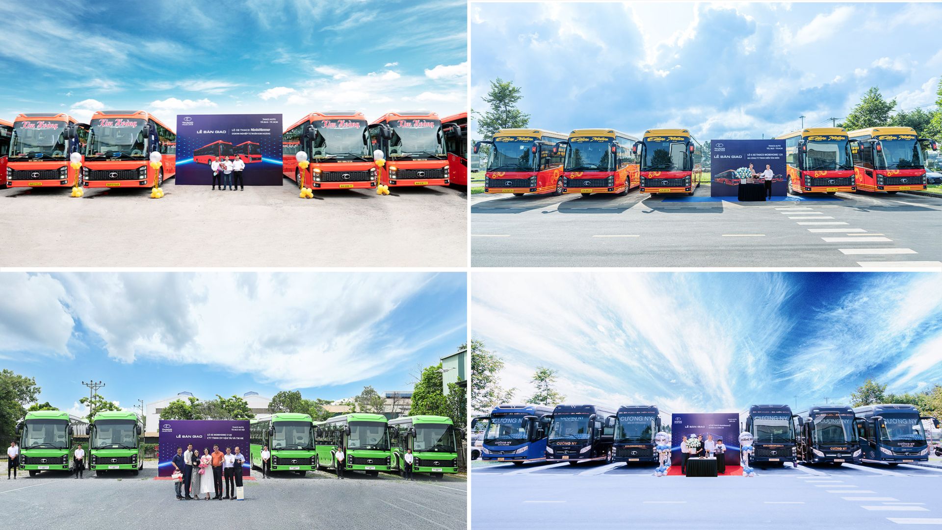 Lễ bàn giao lô xe THACO Mobihome 120