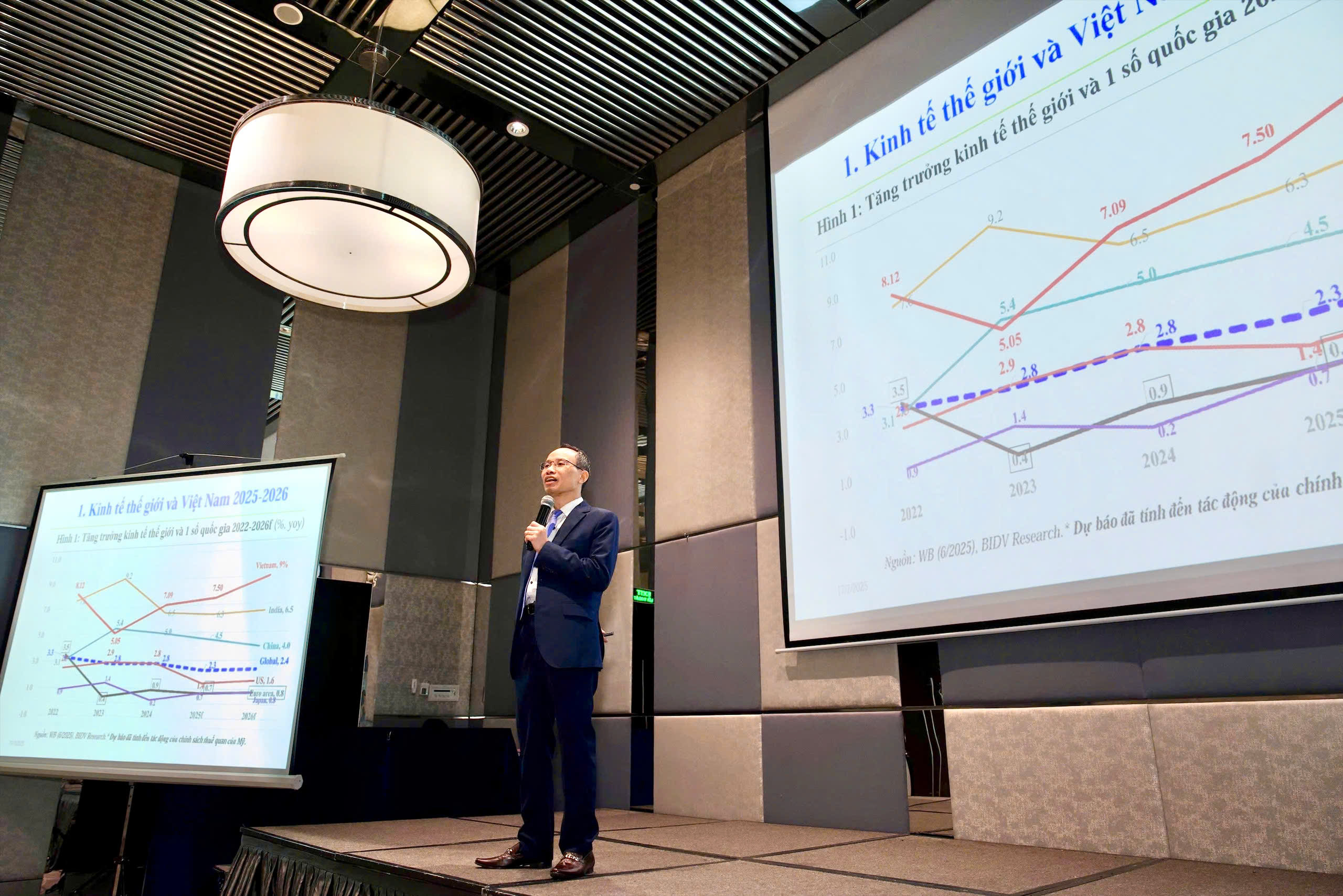 Tiến sĩ Cấn Văn Lực - Chuyên gia Kinh tế trưởng Ngân hàng BIDV; Thành viên Hội đồng Tư vấn Chính sách Tài chính - tiền tệ Quốc gia