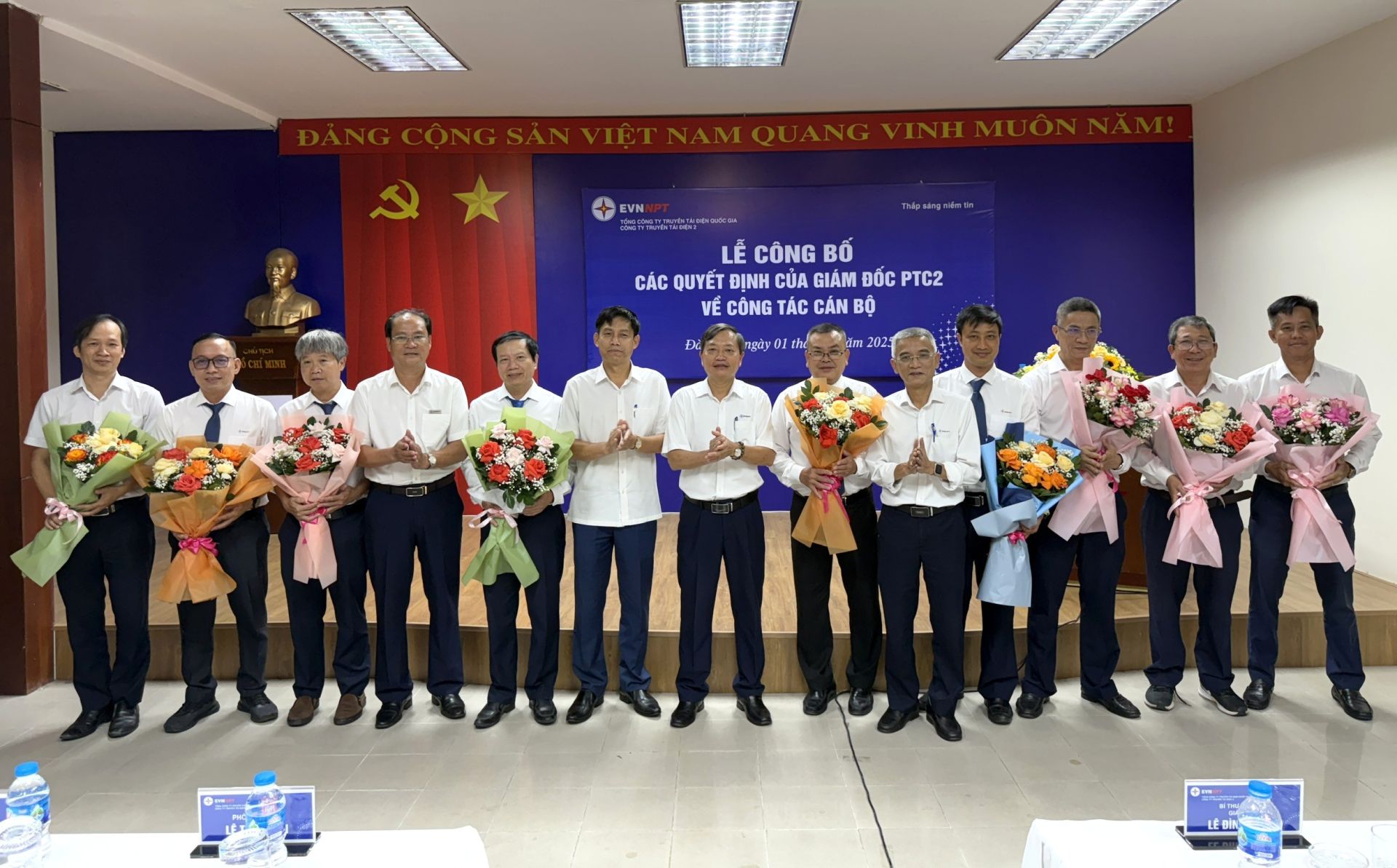 Công ty Truyền tải điện 2 hoàn thành tinh gọn tổ chức bộ máy quản lý, điều hành