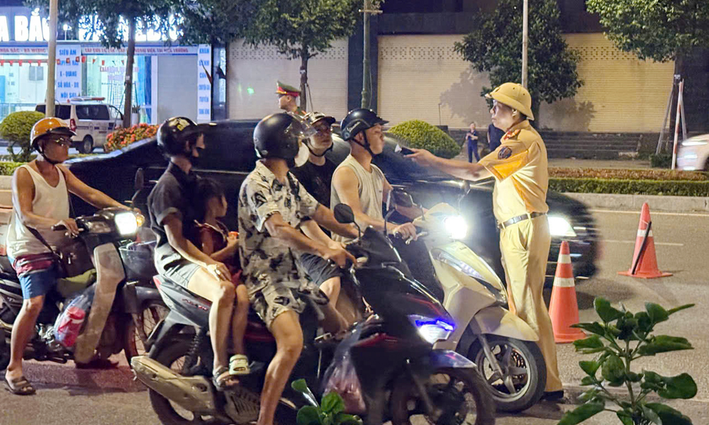 Công an Bắc Ninh ra quân chống đua xe trái phép