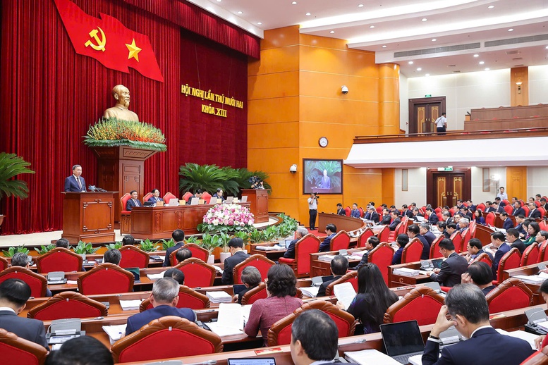Tổng Bí thư Tô Lâm tin tưởng Hội nghị Trung ương 12 sẽ thành công tốt đẹp, tạo đà vững chắc cho công tác chuẩn bị Đại hội XIV của đảng, đáp ứng kỳ vọng của toàn Đảng, toàn dân, toàn quân Tổng Bí thư Tô Lâm tin tưởng Hội nghị Trung ương 12 sẽ thành công tốt đẹp, tạo đà vững chắc cho công tác chuẩn bị Đại hội XIV của đảng, đáp ứng kỳ vọng của toàn Đảng, toàn dân, toàn quân