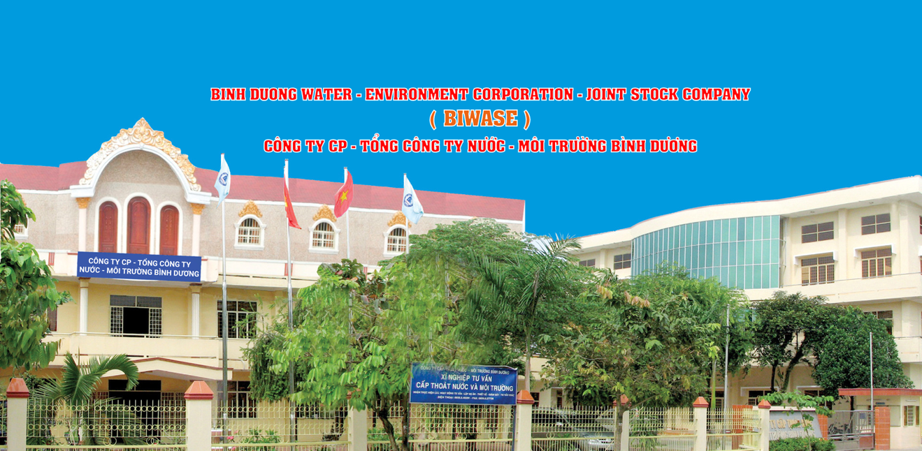 Trụ sở Công ty Cổ phần Nước - Môi trường Bình Dương. Ảnh: biwase.com.vn Trụ sở Công ty Cổ phần Nước - Môi trường Bình Dương. Ảnh: biwase.com.vn