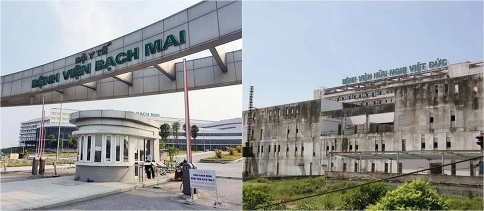Bệnh viện Bạch Mai, Việt Đức cơ sở 2. Ảnh Lê Hoàng. Bệnh viện Bạch Mai, Việt Đức cơ sở 2. Ảnh Lê Hoàng.