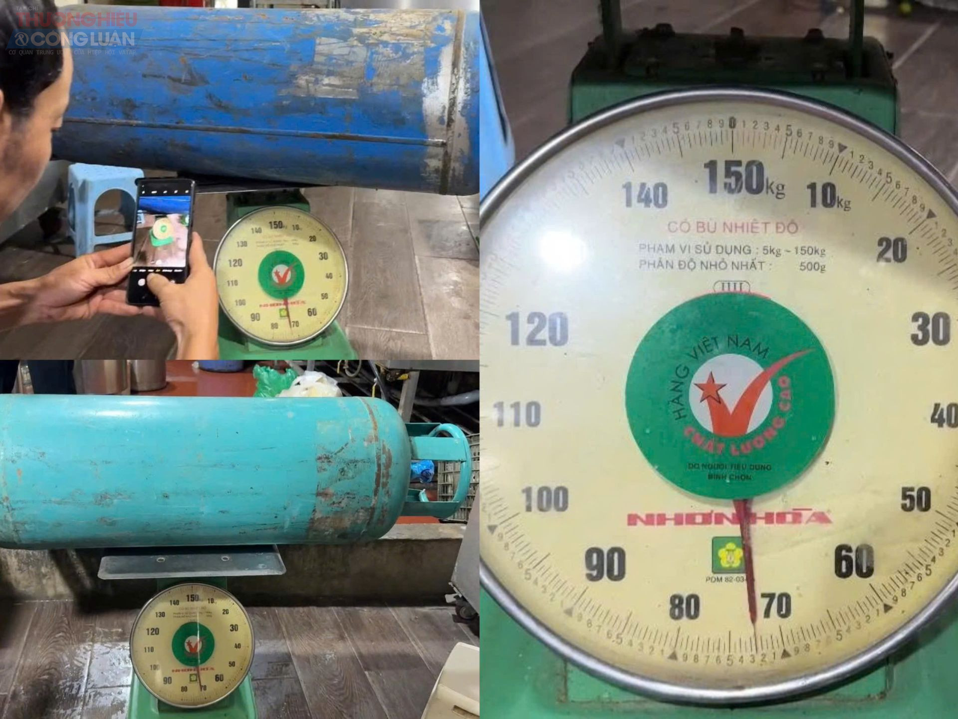 Khách hàng "tá hỏa" phát hiện bình gas Venus Petro và GP Petro thiếu hụt cả chục Kg mỗi bình
