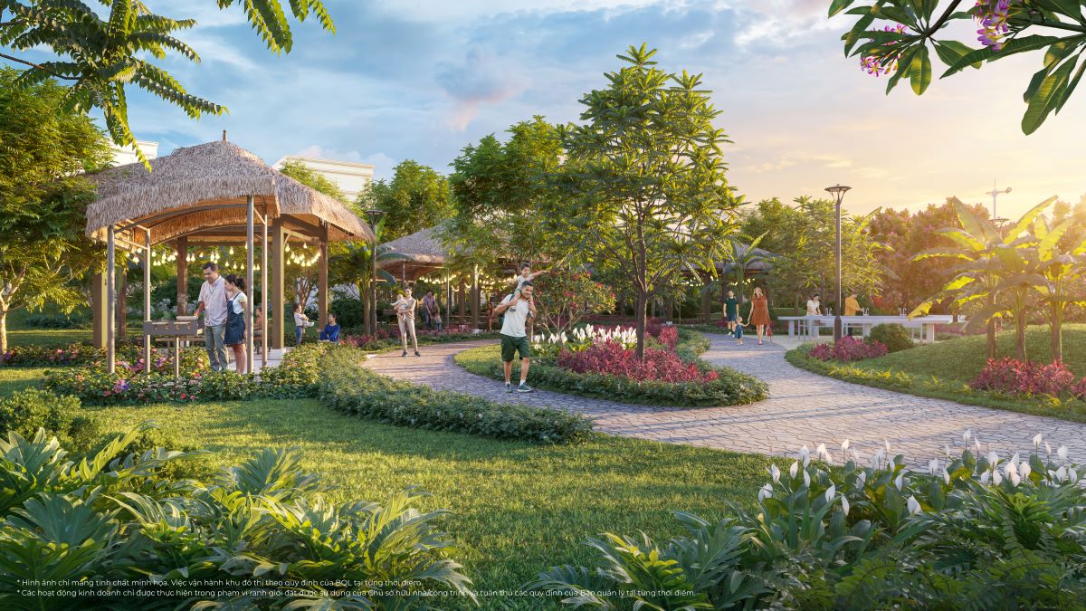 Vinhomes Green City dành 36ha cho cây xanh và mặt nước với 12 công viên sinh thái quy mô lớn Vinhomes Green City dành 36ha cho cây xanh và mặt nước với 12 công viên sinh thái quy mô lớn