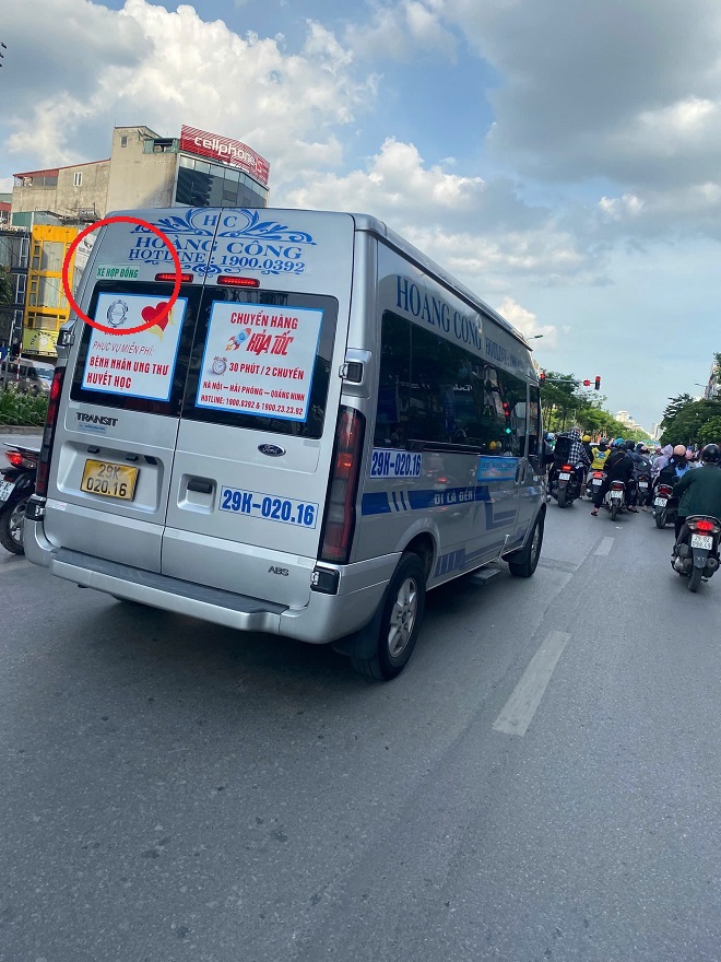 Xe Hoàng Công gắn mác 