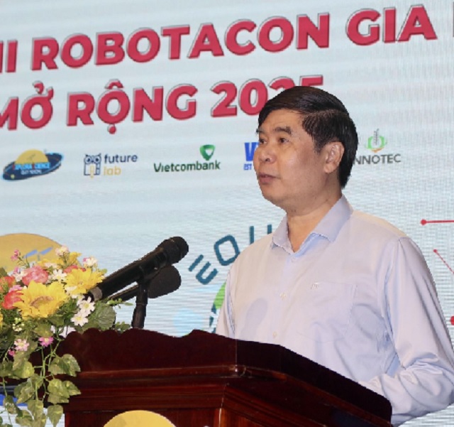 Ông Lâm Hải Giang phát biểu tại Lễ bế mạc. Ảnh: T.M