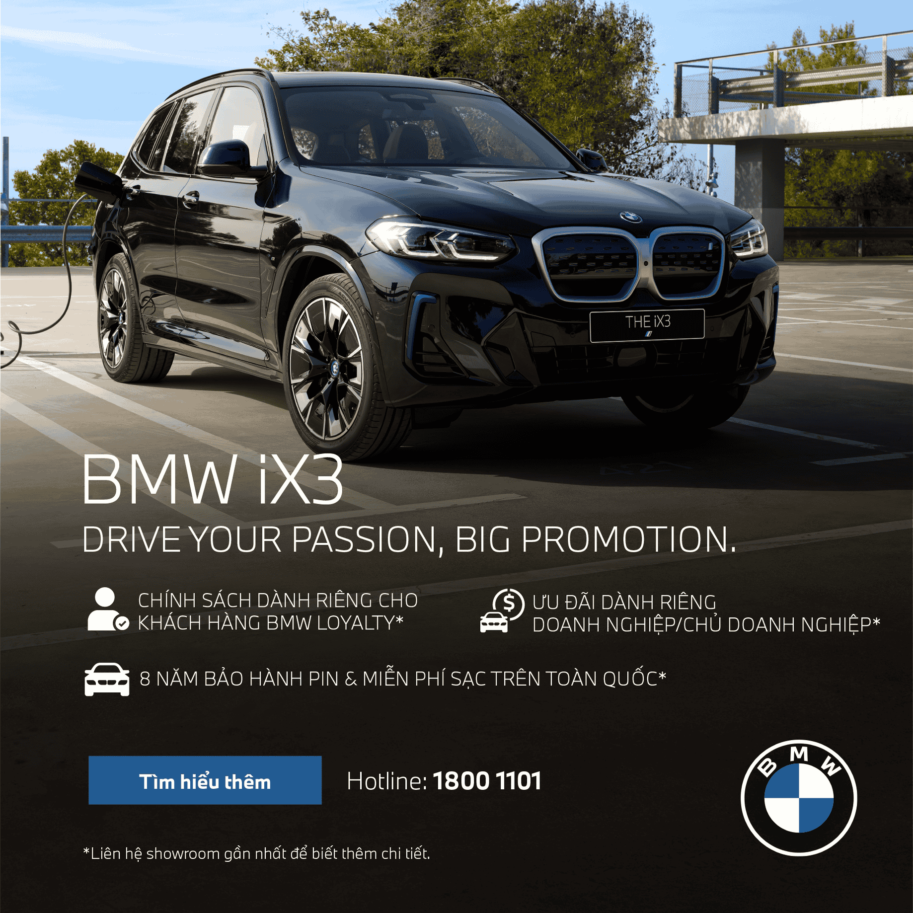 BMW iX3 có mức ưu đãi lên đến 700 triệu đồng BMW iX3 có mức ưu đãi lên đến 700 triệu đồng