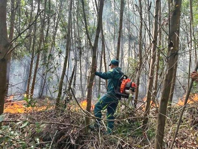 Sáng 20/7, nhờ thời tiết chuyển biến có mưa nhẹ và sự nỗ lực không ngừng nghỉ của các lực lượng chức năng, đám cháy cơ bản đã được khống chế